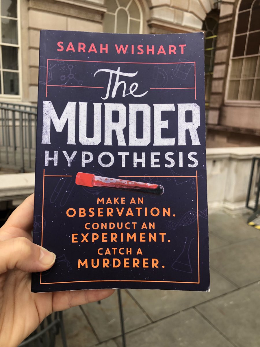 Congratulations ⁦<a href="/sarahsky23/">Sarah.J.Harris</a>⁩ on #TheMurderHypothesis which is published tomorrow ⁦<a href="/HarperFireBooks/">Harper Fire</a>⁩ 
It is an immaculately plotted, clever book with a great ending! ⭐️⭐️⭐️⭐️⭐️