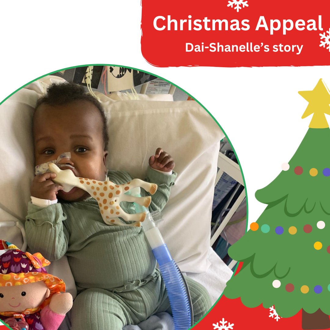 Can you help a child, like
 Dai-Shanelle, this Christmas? 🎄

"When my baby was born, she let out a cry. That was the first and only time I have ever heard her voice." Dai-Shanelle's mum.

Will you give a donation today to help even more families?  rainbows.co.uk/christmasappeal 🌈