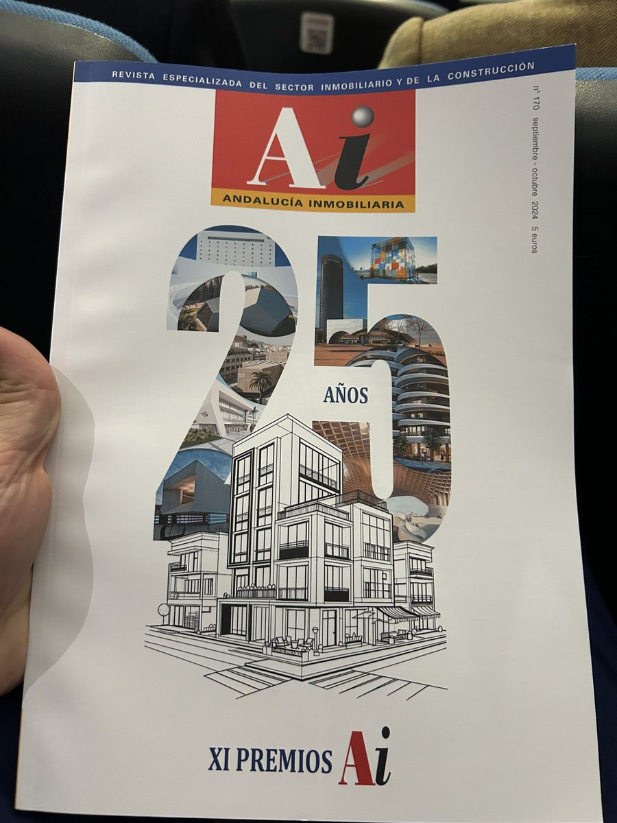 Con gran honor el equipo de <a href="/UG21Engineering/">UG21 Engineering</a> asiste al #XXVAniversario de la revista <a href="/AIRevista/">Revista</a> y a la #XIEdicion de los Premios.
Gracias Rosa Hafner por la invitación.