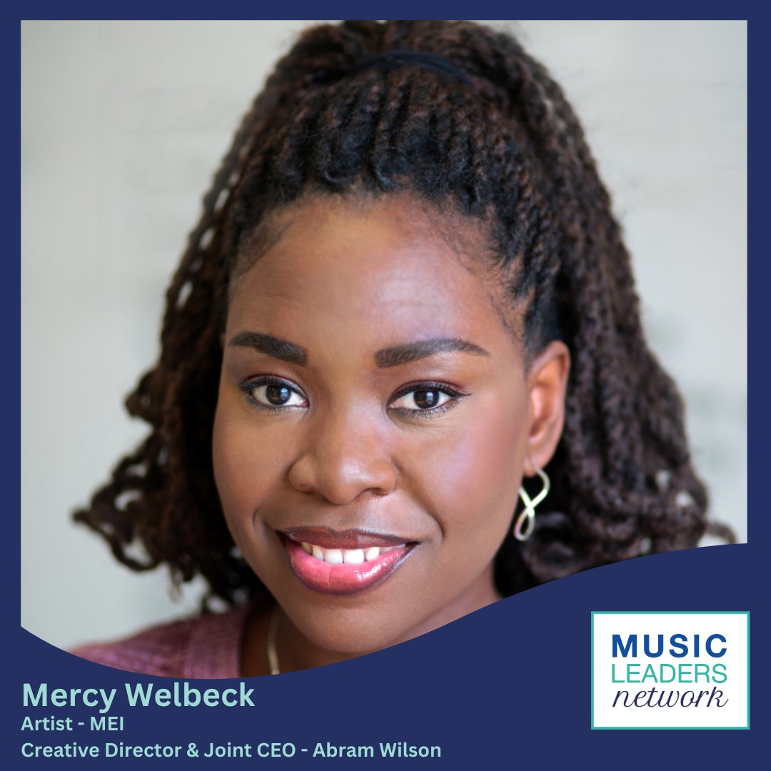 We're happy to share that AW Creative Director Mercy is part of Music Leaders Network 🙌
Mercy says: 'I wanted to be part of this incredible programme to support my transition into my first senior leadership position, whilst continuing my career as a multi-disciplinary artist.'