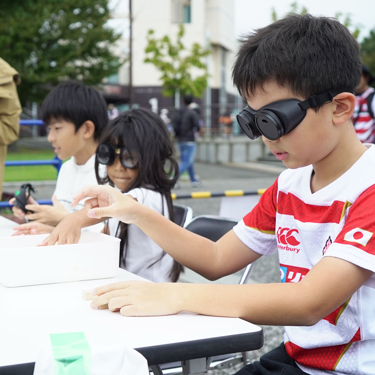 BlindRugbyJPN's tweet photo. 10月26日、日本代表vsニュージーランド代表の試合会場で、ONE RUGBY体験会にて151名の方に体験頂きました。
ご参加いただきありがとうございました!
#onerugby
#ブラインドラグビー
#blindrugby
#virugby https://t.co/qK97D7lok9
