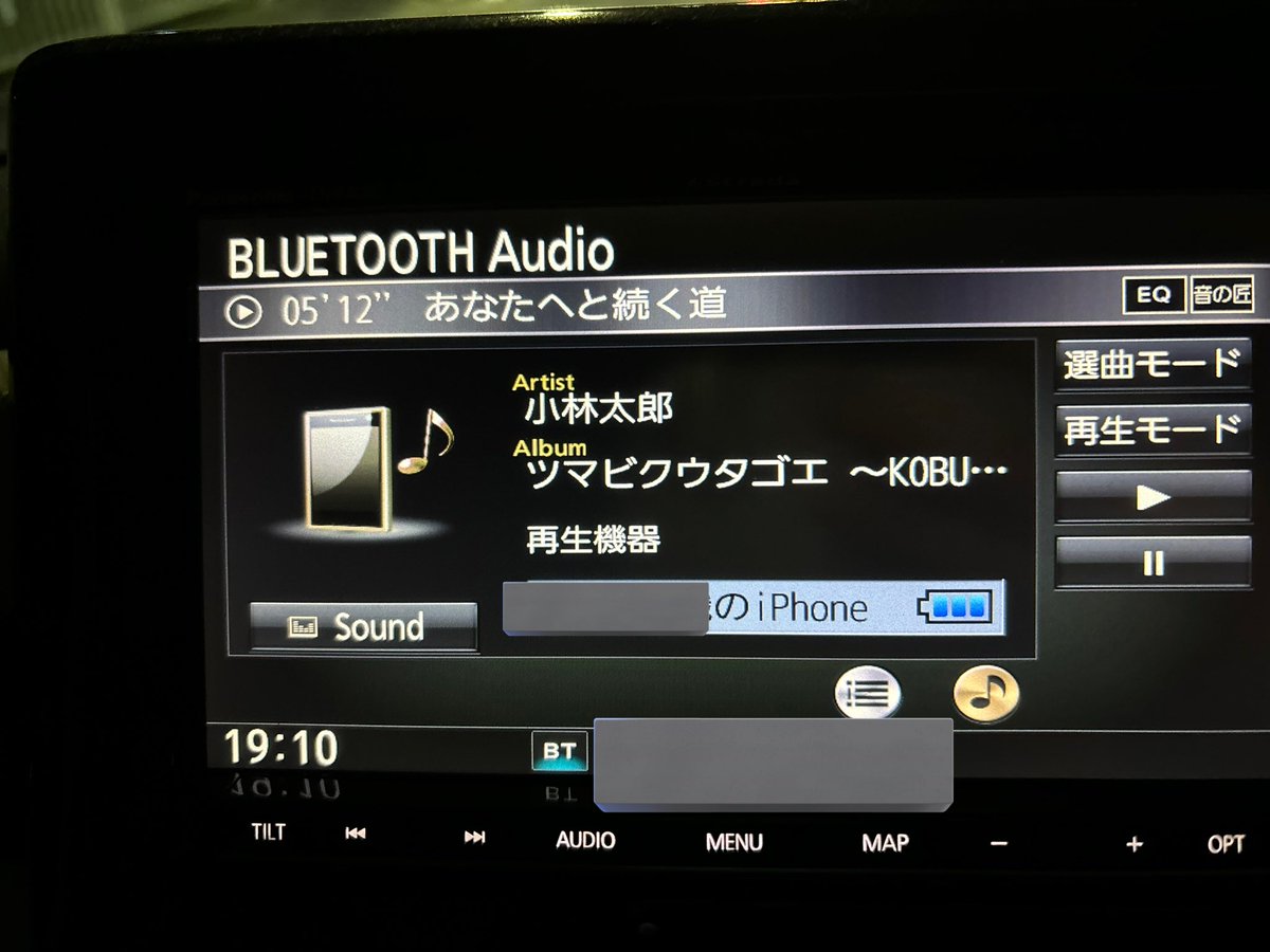 アーティスト名バグってる