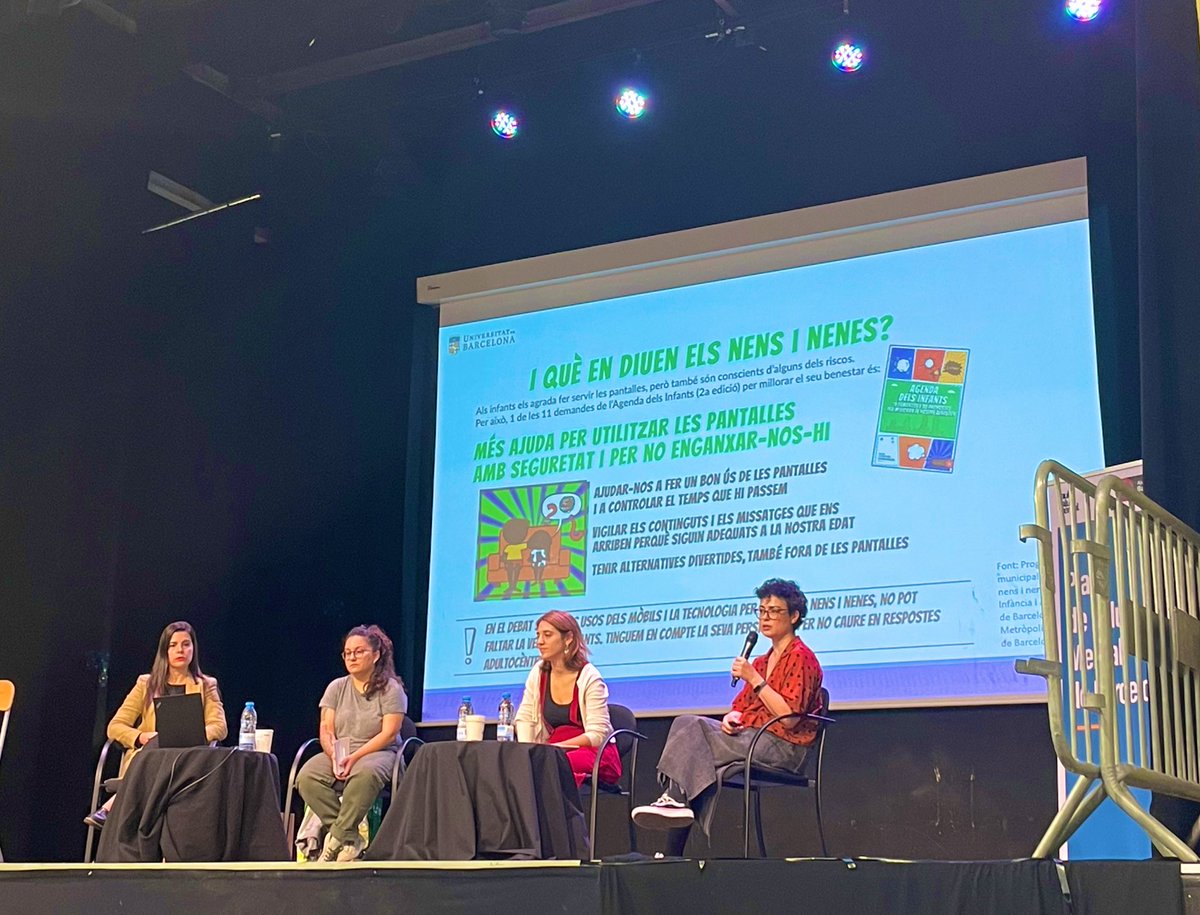 InfànciaAdolescència (@instinfancia) on Twitter photo .<a href="/s_escapa/">Sandra Escapa</a>: 75% dels adolescents i 42% dels infants no tenen límit establert en ús del mòbil (font: #FRESC i #EBSIB 2021) Els nens i nenes de Barcelona demanen més suport adult per fer un ús segur de les pantalles i per no enganxar-s’hi #AgendaInfants .<a href="/s_escapa/">Sandra Escapa</a>: 75% dels adolescents i 42% dels infants no tenen límit establert en ús del mòbil (font: #FRESC i #EBSIB 2021) Els nens i nenes de Barcelona demanen més suport adult per fer un ús segur de les pantalles i per no enganxar-s’hi #AgendaInfants