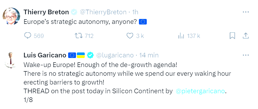 Which way European man ? I'm team Garicano