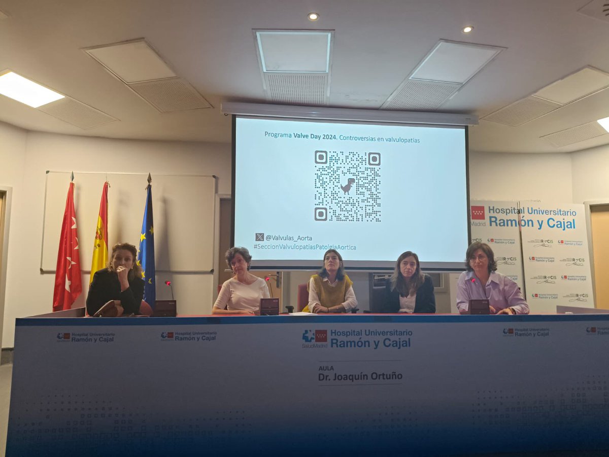 RyCImagenCardio's tweet photo. Arrancamos con Valve Day 2024.🔝🔝Ramón y Cajal.Mesa aorta.Early TAVR, mixed valve disease and aorta diameters.@AnaGarciaMart16 @MonzonisAmparo @luisa_car @belcid7 @VDelgadoGarcia https://t.co/vPKQsl8uOP