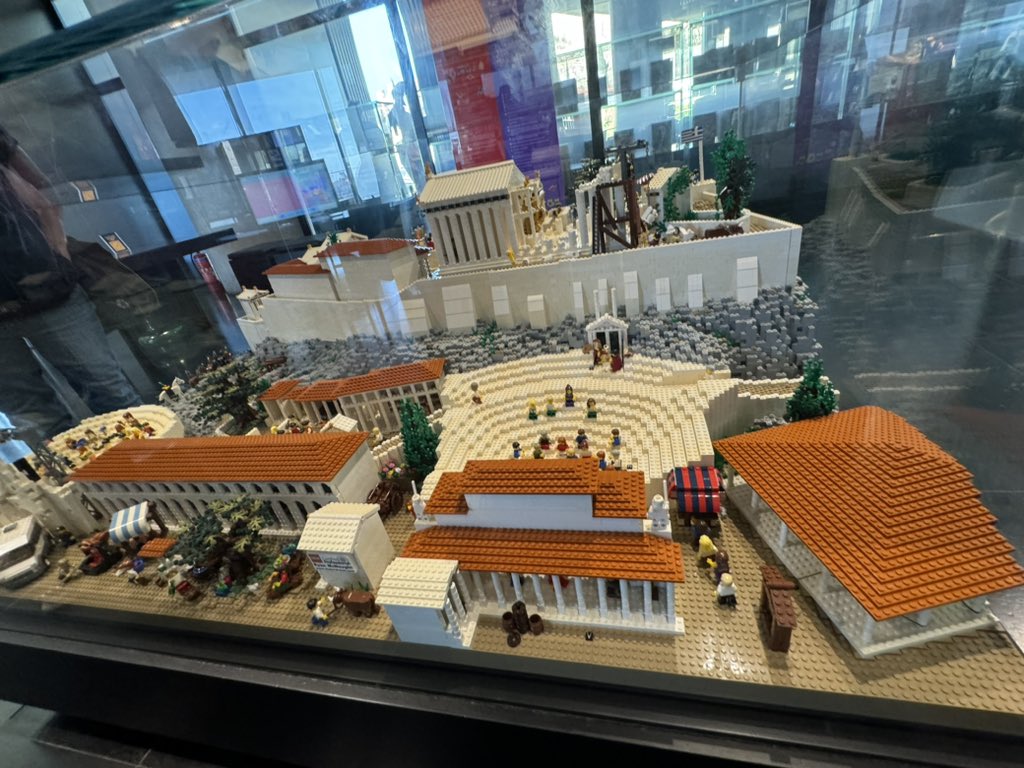 CalumMercer's tweet image. The Lego Acropolis @TheRestHistory