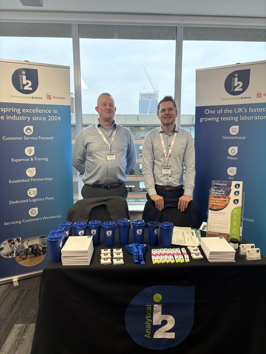 Association of Geotechnical and Geoenvironmental (@agsgeotech) on Twitter photo Thank you to <a href="/i2Analytical/">i2 Analytical, part of Normec</a> for sponsoring the AGS We Need to Talk About Groundwater Conference! #AGSGroundwater Thank you to <a href="/i2Analytical/">i2 Analytical, part of Normec</a> for sponsoring the AGS We Need to Talk About Groundwater Conference! #AGSGroundwater