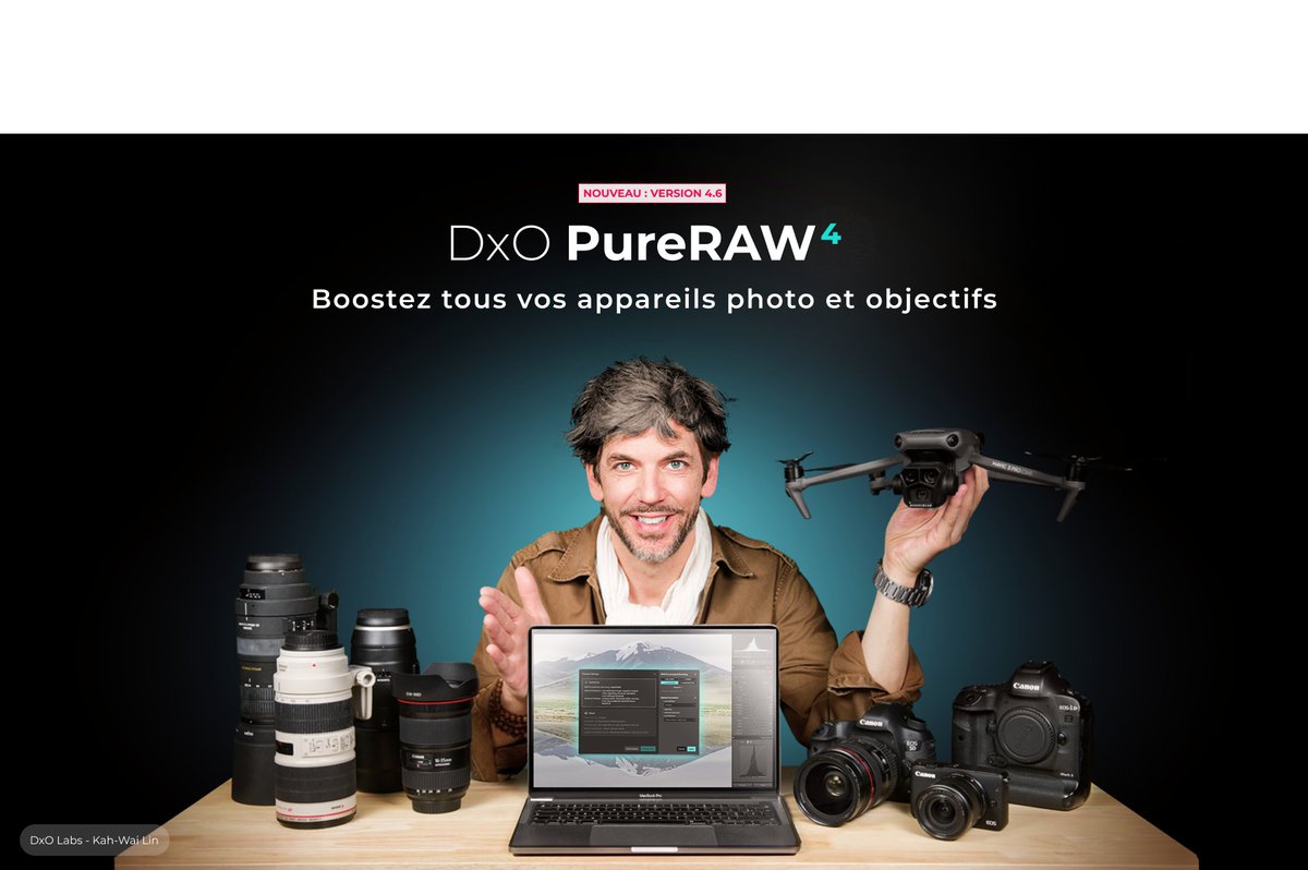 gregoryrohart's tweet image. DxO PureRAW passe à la version 4.6 avec un tout nouveau débruitage DeepPRIME XD2s. Plus d'infos sur toutes les nouveautés dxo.com/fr/news/introd… 😀
