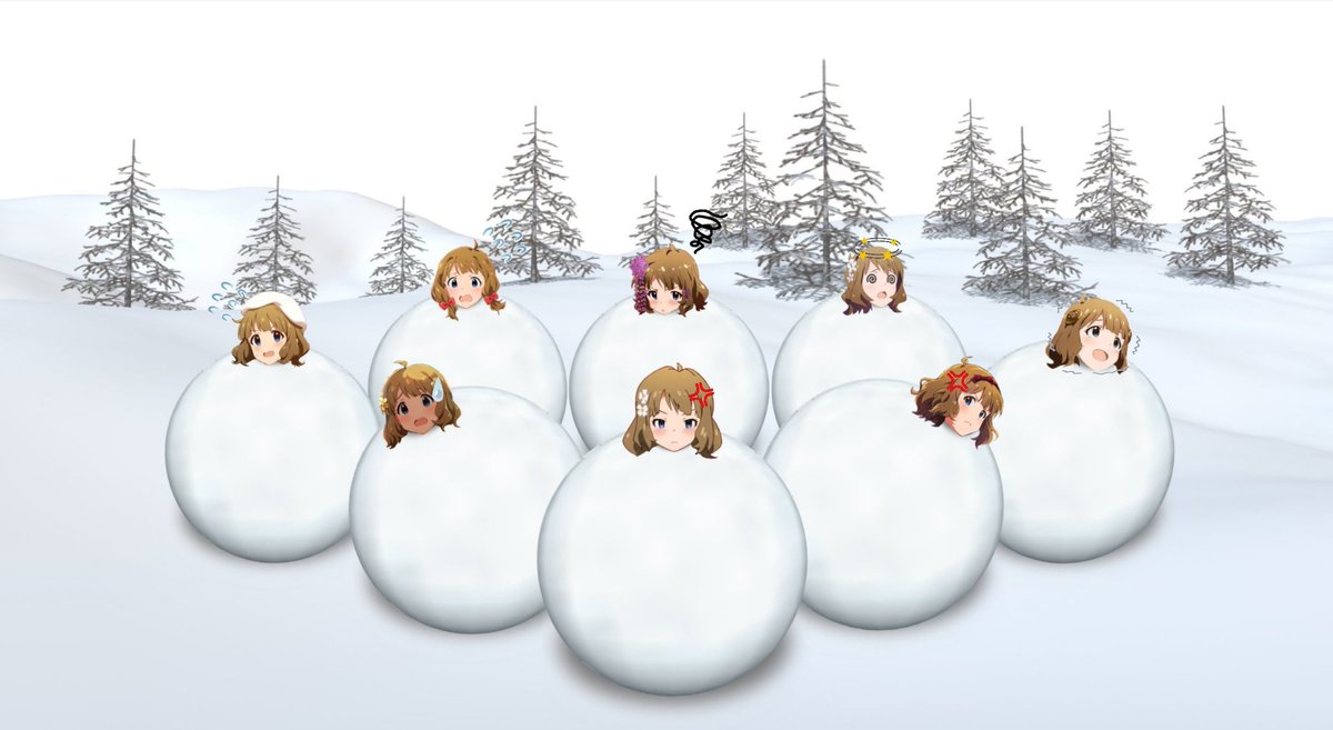 雪だるま拘束 どうやらこの娘、今日が誕生日らしいので… あらゆる時間