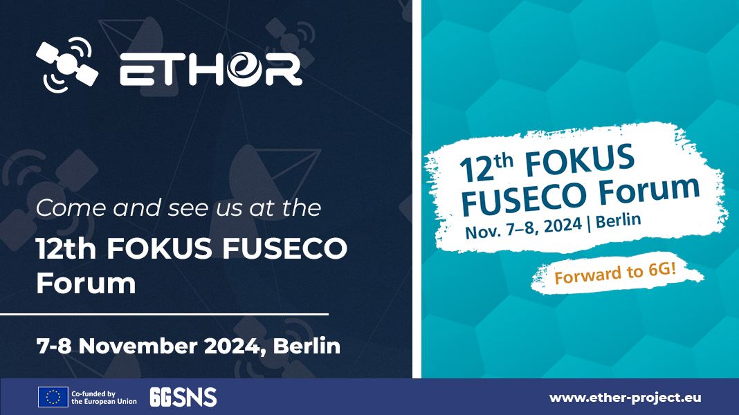 We're heading to the 12th @Fraunhoferfokus FUSECO Forum in Berlin, Nov 7-8! Join <a href="/Orange_Polska/">Orange Polska</a> Lechosław Tomaszewski's talk on "Architectural Aspects of TN-NTN Integration" at the #NTN Workshop on TN NTN Unification.
Find us at our joint @5GSTARDUST &amp; @6GNTN booth! <a href="/6G_SNS/">SNS JU</a>