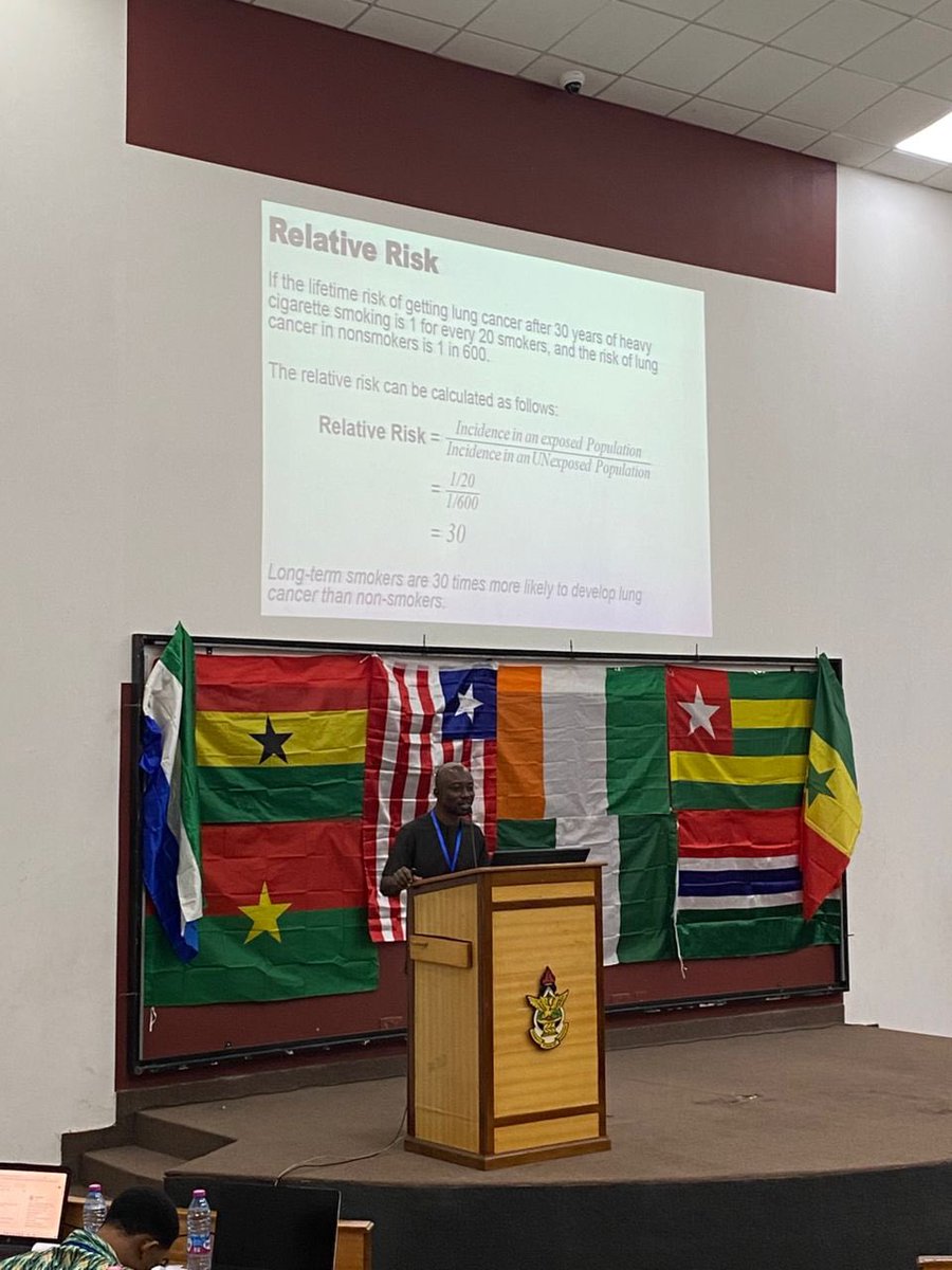 aqppss_gh's tweet photo. Day 3  

Today's session of the West African School on Air Quality and Pollution kicks of with a presentation by Dr Raphael Arku on the topic "Evaluating the health effects of air pollution ".

Another day to learn and be enlightened, follow for more updates 💯 @CleanAirFund https://t.co/uJ2Vg43QUE