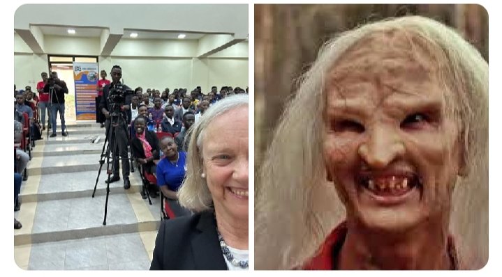 denismaina_'s tweet photo. 47th POTUS #Trump recall the evil and rogue United States of America ambassador to Kenya Meg Whitman ASAP. 

She supports corruption, abduction and butchering of kenyan youths by Ruto govt #ResignMegWhitman https://t.co/zG28gFuDmT