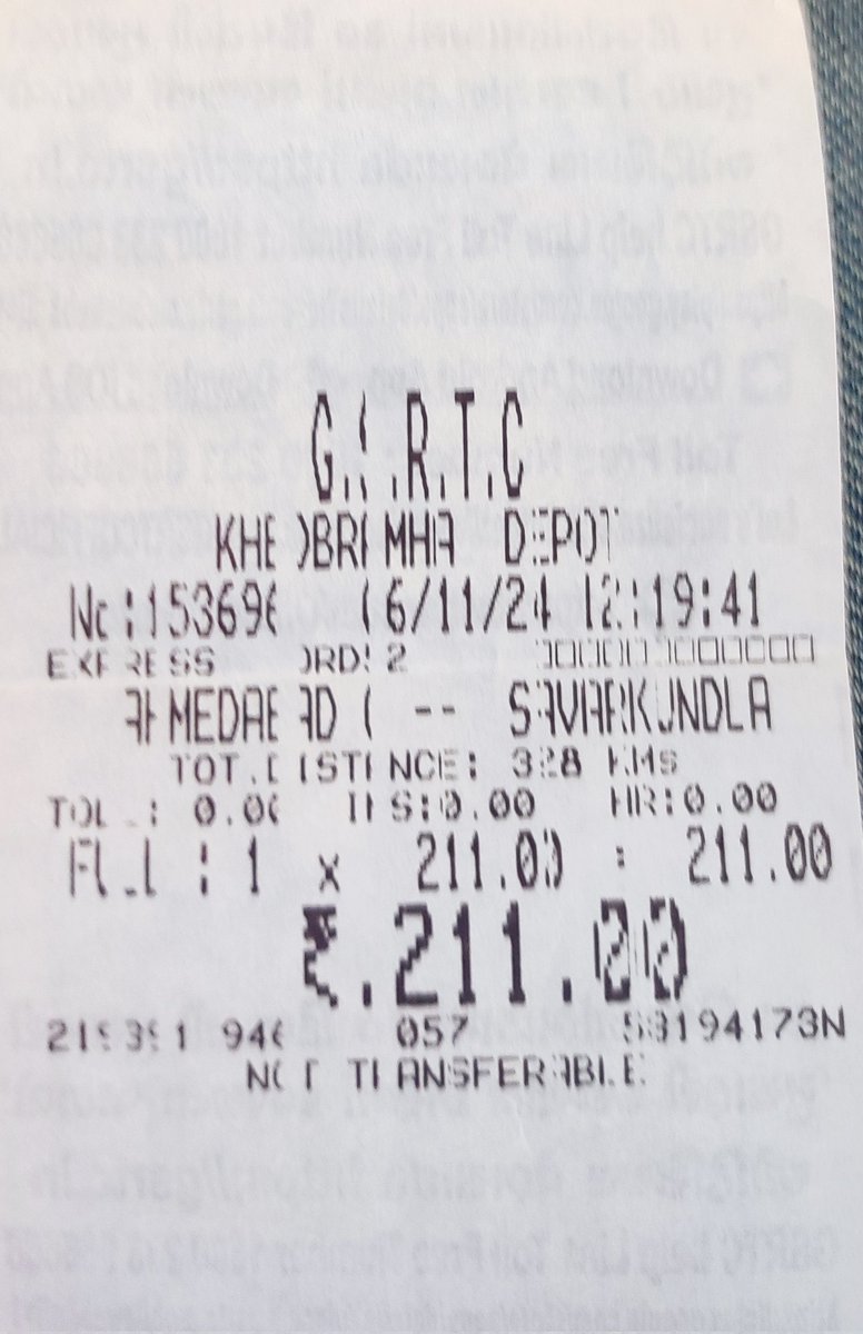 sanketjs's tweet image. Many travellers are traveling through @GSRTC_Gujarat @PortsTransport facilities. Safe journey with Safe &amp;amp; healthy food at MRP is necessary

Hotel Shivranjani,  shorturl.at/vgwxb charging 25 rs for @Amul_Coop lassi which MRP 15

@sanghaviharsh @CMOGuj