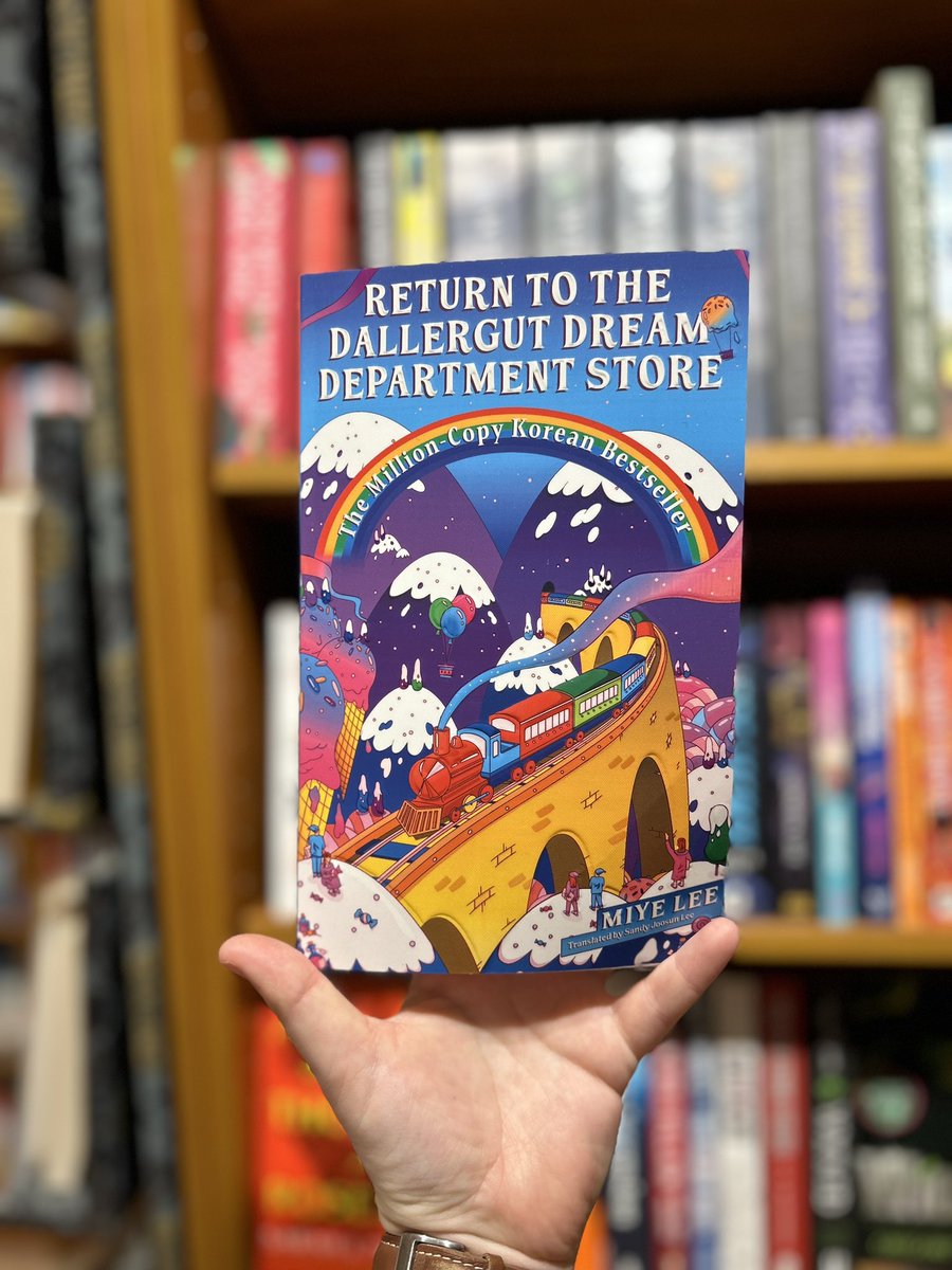 Waterstones Abergavenny (@abergavbooks) on Twitter photo Good news: we can all revisit the wonderful world of Myie Lee and <a href="/sandyjoosunlee/">Sandy Joosun Lee</a> in our science fiction and fantasy book of the month, Return to the DallerGut Dream Department Store!
#returntothedallergutdreamdepartmentstore #miyelee #sandyjoosunlee #waterstonesabergavenny Good news: we can all revisit the wonderful world of Myie Lee and <a href="/sandyjoosunlee/">Sandy Joosun Lee</a> in our science fiction and fantasy book of the month, Return to the DallerGut Dream Department Store!
#returntothedallergutdreamdepartmentstore #miyelee #sandyjoosunlee #waterstonesabergavenny