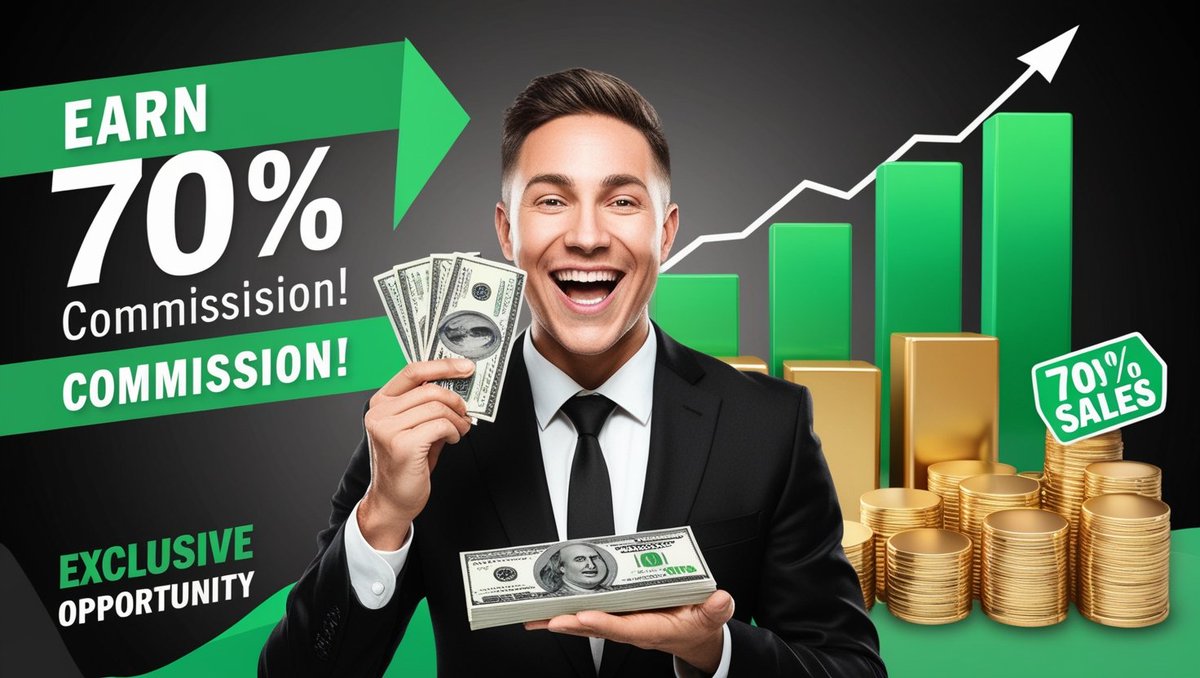 Xwisdomarketing's tweet photo. Hello affiliate, unique 70% commission opportunity 💸 🤑 💲
https://t.co/65Ct6onfNy https://t.co/AWD7WKQXBz
