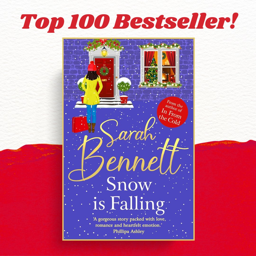 BoldwoodBooks's tweet photo. 🌟 TOP 100 BESTSELLER 🌟
Congratulations to @Sarahlou_writes !❄️ #SnowisFalling is a festive romantic read set in the snowy Cotswolds, now a Top 100 Kindle bestseller 👏 Get your copy and start reading for just 99p/99c or FREE with Amazon Prime! 📖 https://t.co/Gri6wgg2V7 https://t.co/EseR4EuZhv