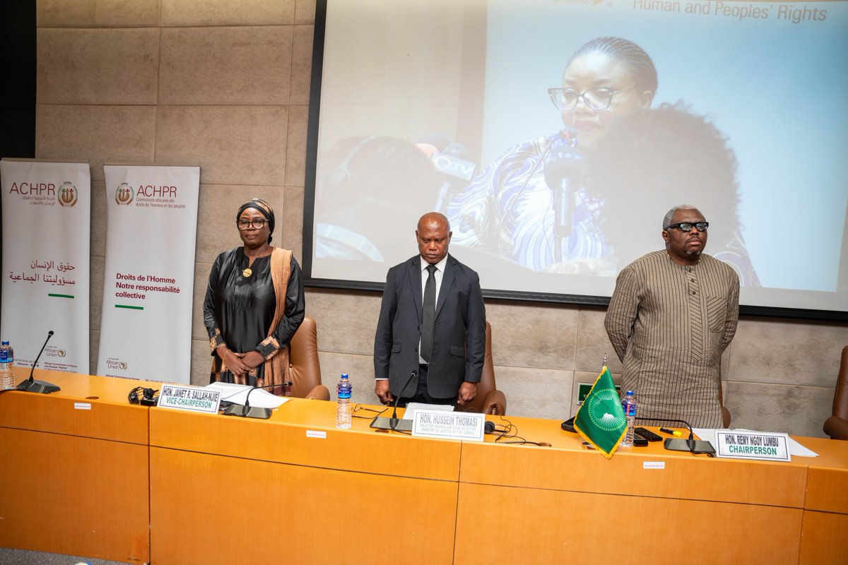 African Commission on Human and Peoples' Rights tweet media