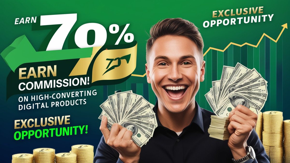 Xwisdomarketing's tweet photo. Hello affiliate, unique 70% commission opportunity 💸 🤑 💲
https://t.co/65Ct6onfNy https://t.co/PIsQixHXcn