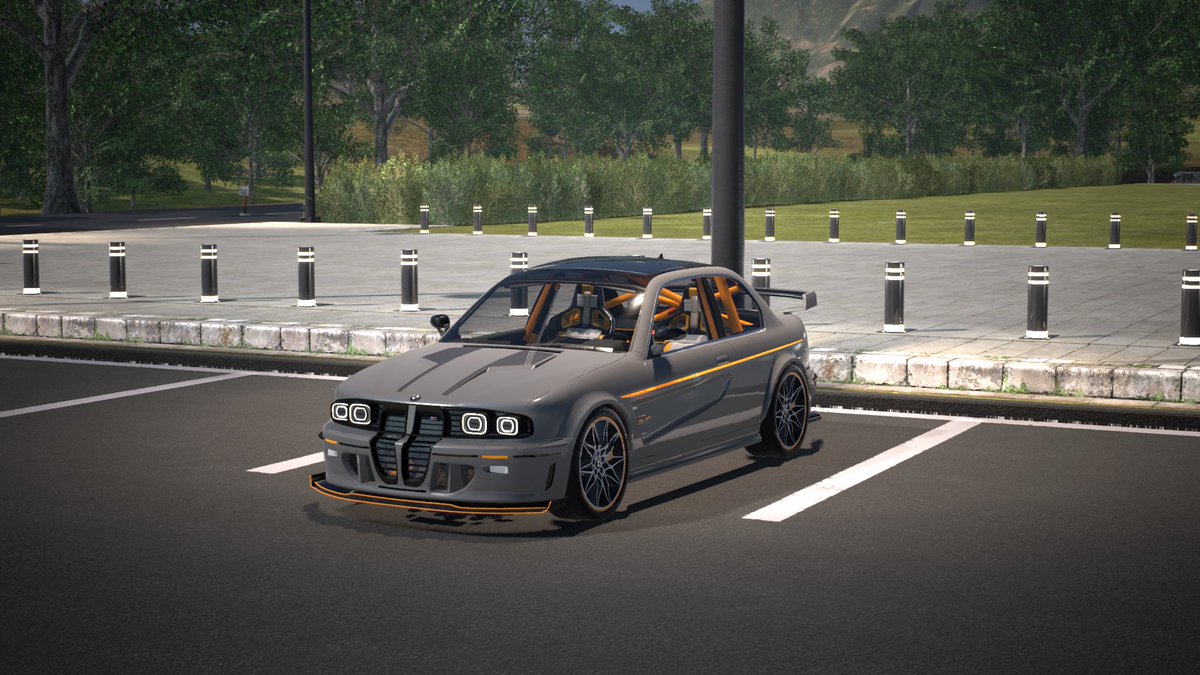 MetaRidez's tweet photo. 🚗 The BMW E30 M4 GTS Ovation Edition is here! Designed by an Industrial Designer. Exclusively for BeamNG Drive – get it now! 🔥

🔗 Sign up to the link in the bio and head over to the digital dealership to download and drive! https://t.co/sdEmusj6lw