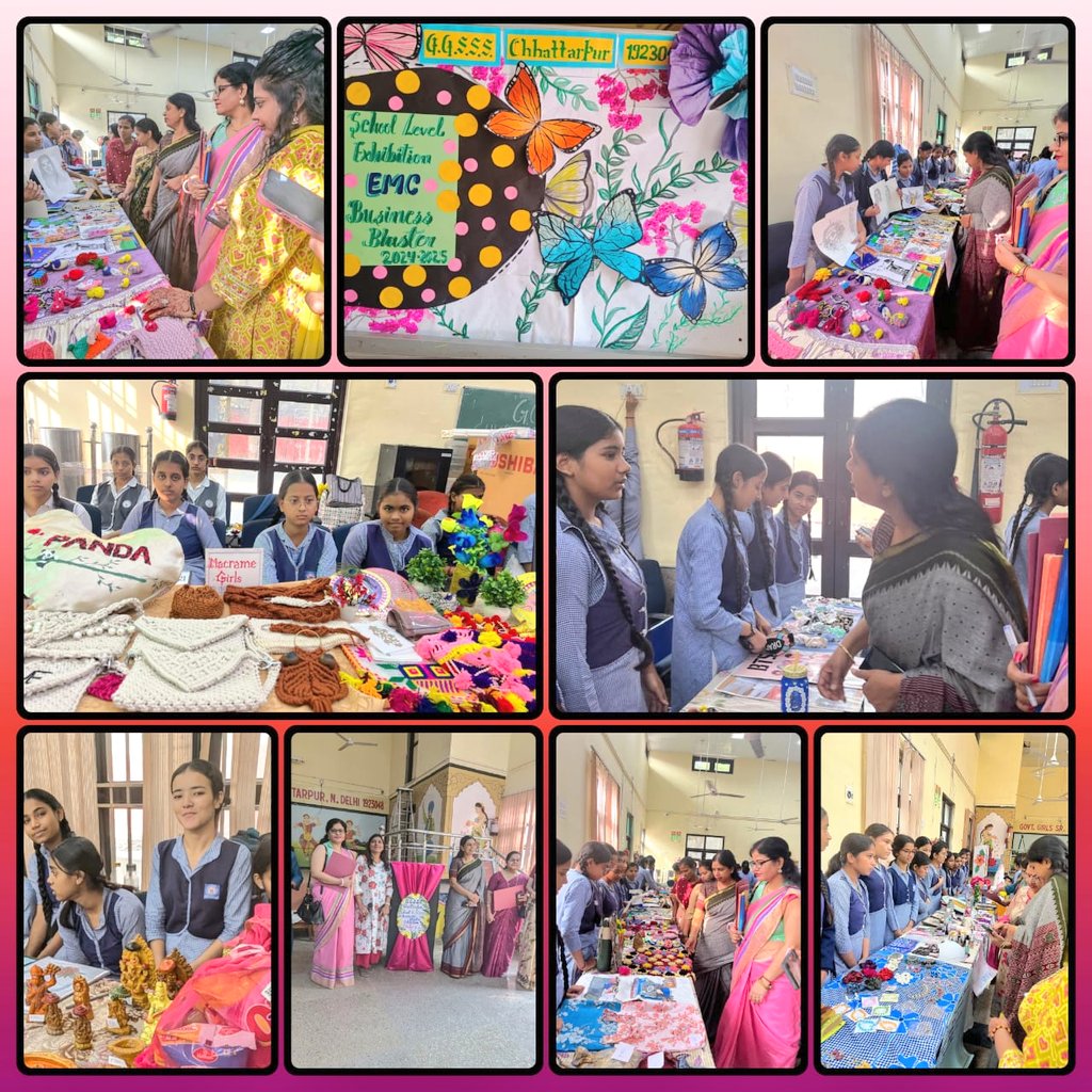 SameerDeepti's tweet image. At @Ggsss115781, 79 teams of budding entrepreneurs of class 11 & 12 showcased #innovative ideas in art, #Sustainability, food, tech for the #BusinessBlasters event. Thanks to Principal @SudhaBasia, #Judges, #staff & #Parents for making this a great success!
#EMC
@Dir_Education