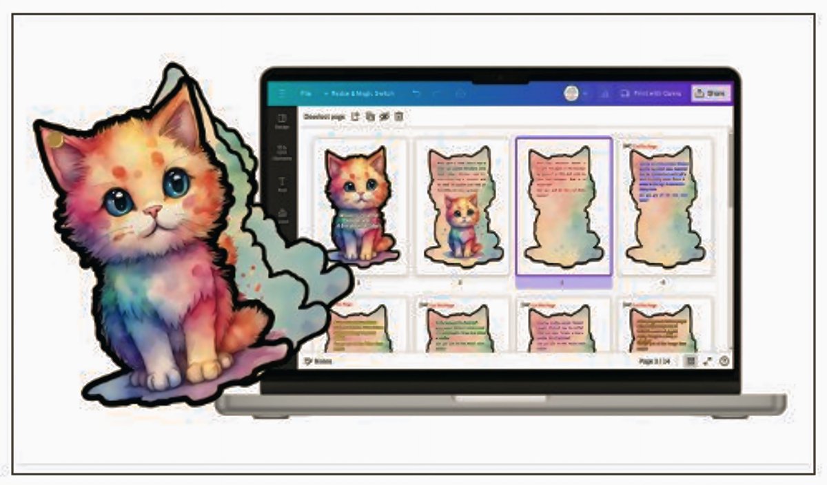 saidigitalcraft's tweet image. 🌈🐱 Explore the world of colors with Whisker in our Colorful Adventures Busy Book! A fun way for kids to learn and play with shades and hues. 🎉🖍️ #ColorLearning #CreativePlay #BusyBook #saidigitalproduct