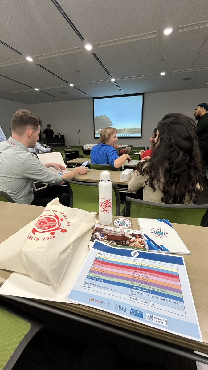 #EV4GH2024
Excited to start the <a href="/ev4gh/">EV4GH</a> program at Nagasaki University! 🇯🇵 Looking forward to growing, collaborating, and contributing to the future of global health! 🌎 

#GlobalHealth #EmergingLeaders #HealthSystems