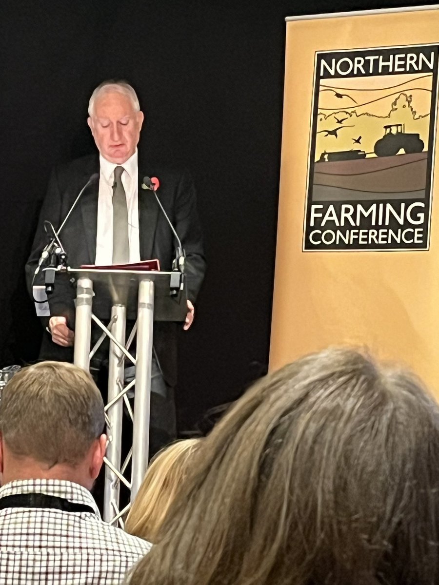 Ansavalley's tweet image. Fantastic news from @DanielZeichner on the announcement of a Farming Commissioner for the spring of 2025 at the @NorthFarmConf today
@tenantfarmers has lobbied for this since the conclusions of the #rockreview
#brilliantresult