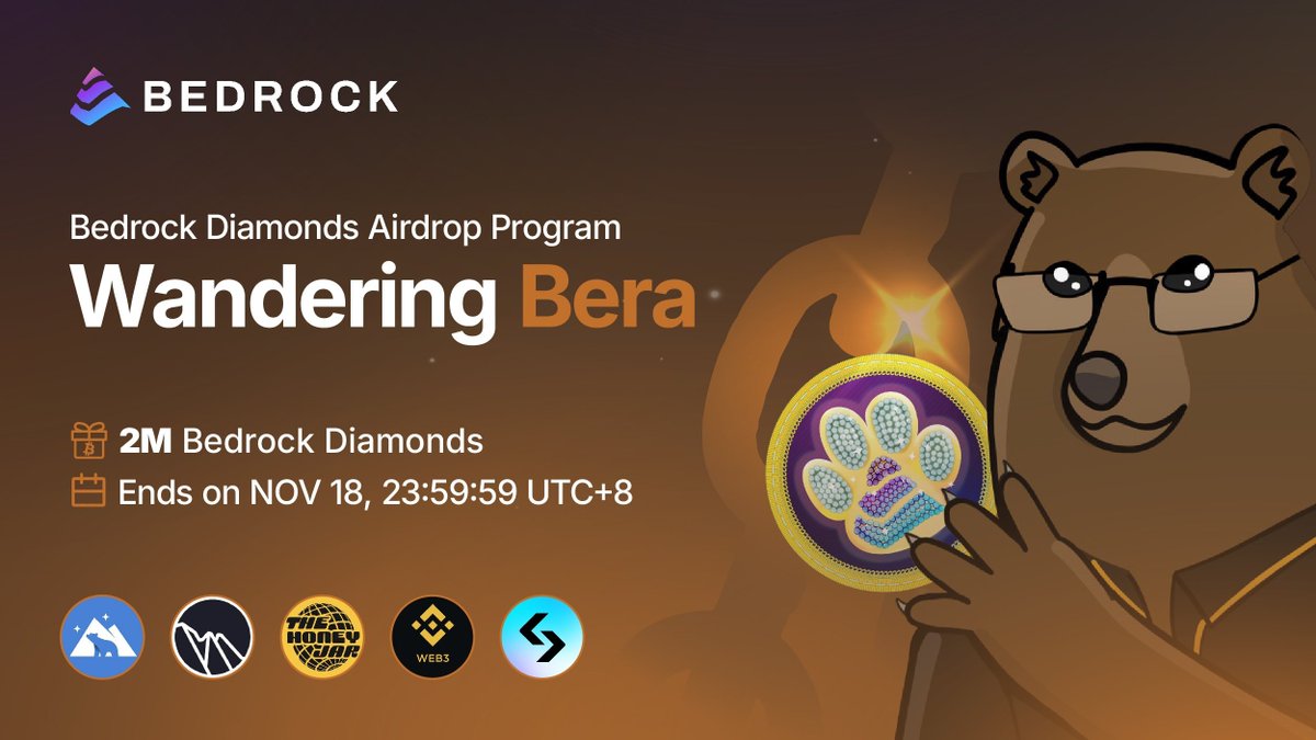 🐻 Bera Squad, ASSEMBLE! 🔥

In just two weeks, nearly 10,000 mad lads joined our Wandering Bera crew and are now holding $uniBTC! You all are absolutely berry insane! 🍓💥 

But hold onto your honey pots—the uniBTC adventure is still poppin' on Galxe for Week 3 ➡️