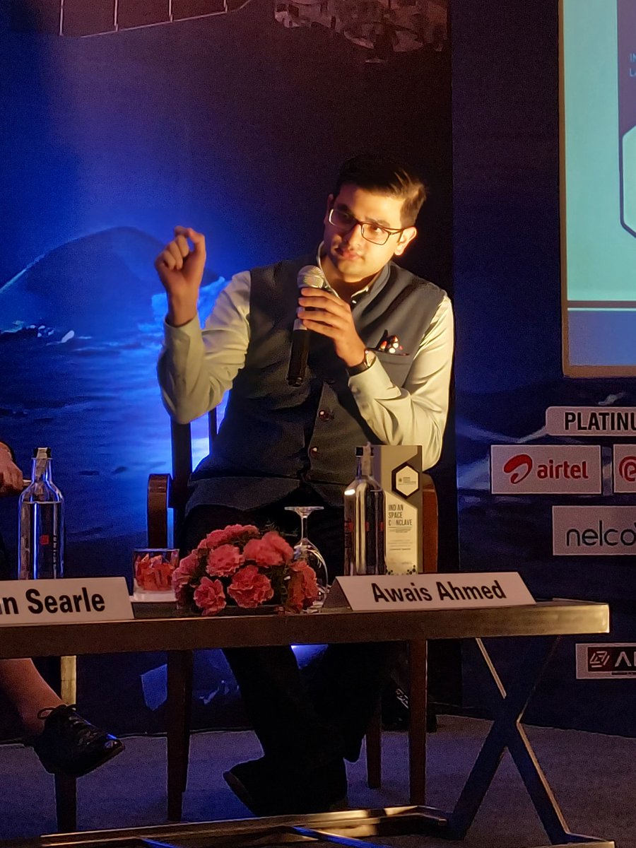 ISpA_India's tweet image. Excited to kick off PANEL DISCUSSION 3: 
 Come!! Join us in this exciting panel discussion.  
Mr Awais Ahmed, Founder & CEO, Pixxel  #Pixxel  
Great Insights!! 
 #importanceofCybersecurity #inspiring #AISpace