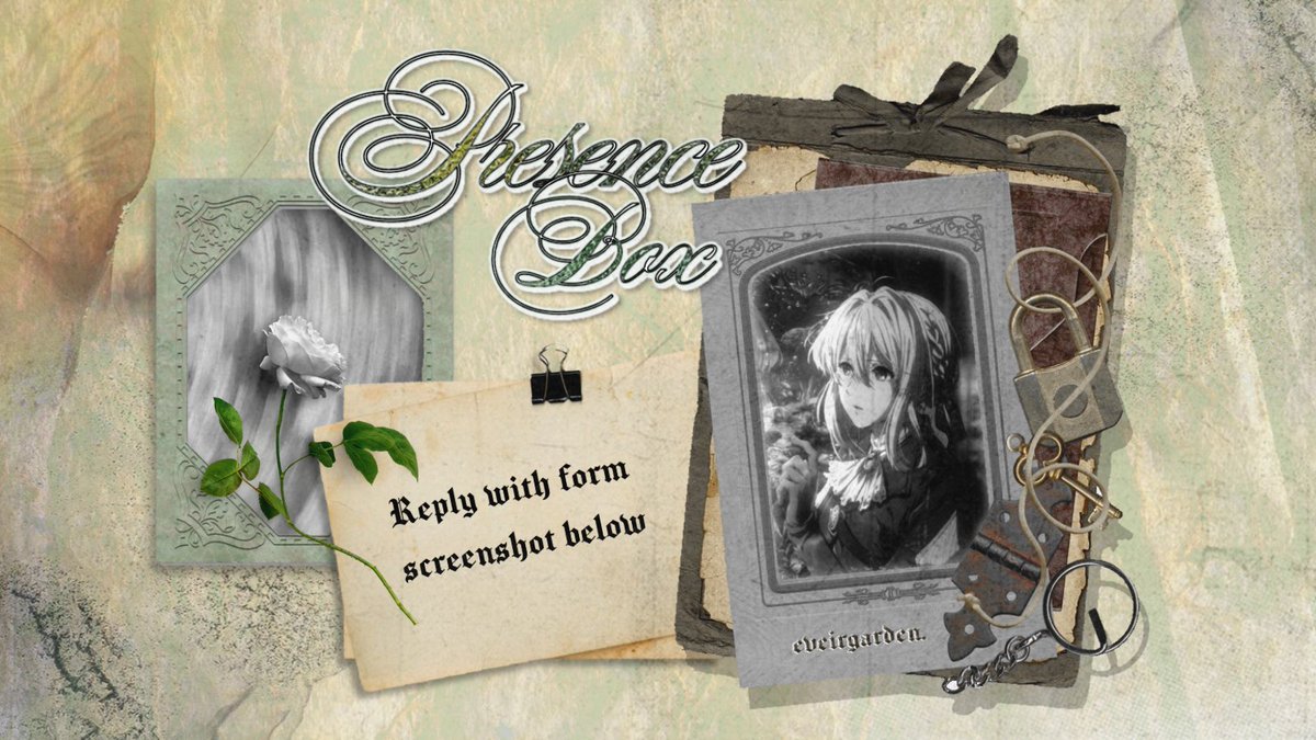 ㅤㅤ
𝐏𝐑𝐄𝐒𝐄𝐍𝐂𝐄 𝐁𝐎𝐗
🖇️ bit.ly/EBPresence
ㅤㅤ