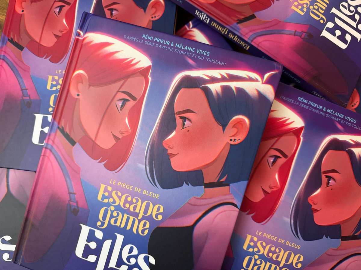📘 Notre tout dernier livre-jeu #EscapeGame vient de sortir ! "Le piège de Bleue" embarque vos enfants et ados dans le monde coloré de #ELLES, la série de BD à succès de <a href="/LeLombard/">Editions Le Lombard</a> 🎨 Une aventure bourrée de surprises et de manipulations 🤩

🔗 escapegame-livre.fr/elles-le-piege…