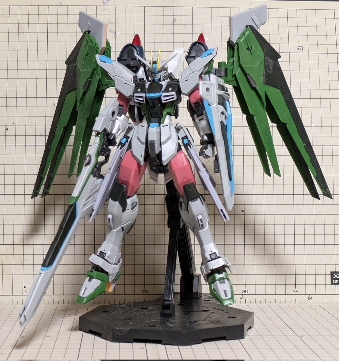 Ex_gmodeler's tweet photo. フリーダム進捗！

ザフトの開発系譜を想起させる雰囲気を目指していきます！

#ISPWC2025 https://t.co/e10EAXqQaU