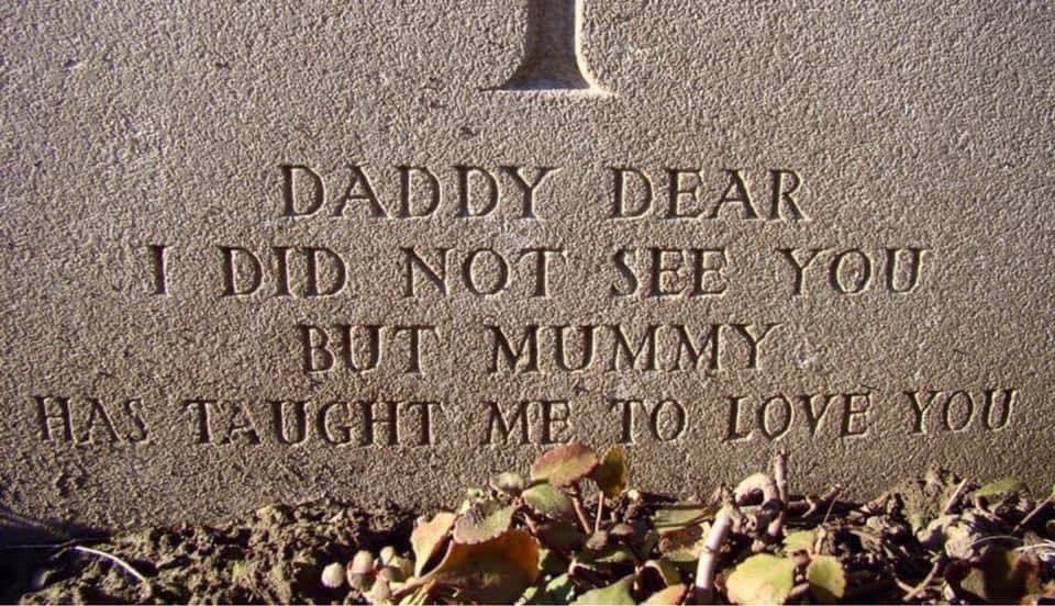 CHARLES FREDERICK BELL
#LestWeForget 
Died 02 February 1918 Age 24
Such a moving tribute from his wife Cicely Florence (nee Rockley).The child was his daughter, Ivy, born 5 months after he died.her brother died a few months after her husband.She never remarried and lived to be 89