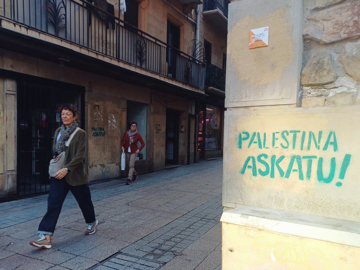 Palestina aske, sionismoa zulora!