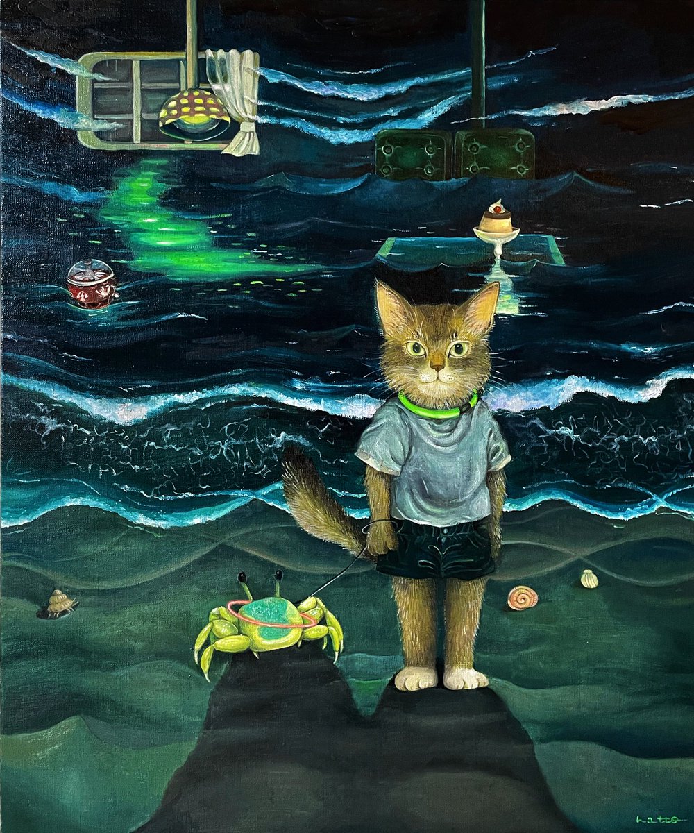 はっと /島田絋子@2人展アートスープ4/29- tweet media