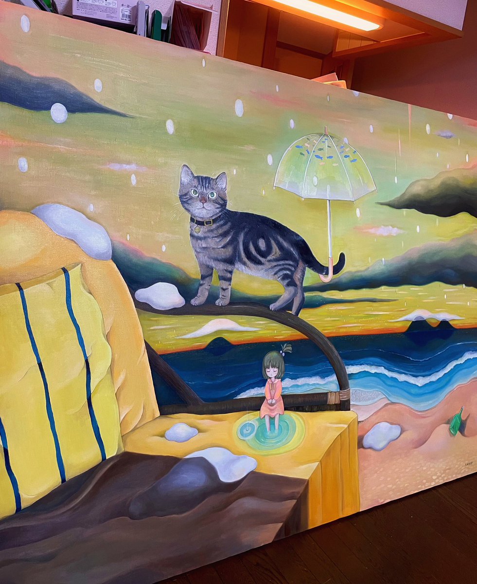 はっと /島田絋子@2人展アートスープ4/29- tweet media