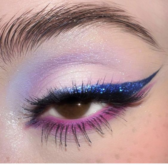 archivedlooks's tweet photo. Glitter makeup looks by neocbb https://t.co/OnUvFzpLbJ