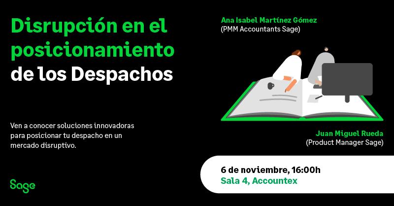 SageSpain's tweet photo. ¡Hoy empieza #AccountexEspaña y en Sage tenemos una intensa 🗓️ agenda de actividades!
Mira en las imágenes todo lo que tenemos preparado para ti. ¡Y también puedes venir a visitarnos a nuestro stand!
Si aún no tienes tu entrada, consíguela aquí: https://t.co/x9rV14vYcA https://t.co/ZRgyLywVgF