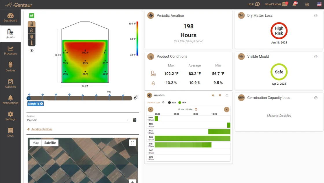 Protect Your💰Profits on the Internet-of-Crops® !

Struggling with🌽grain losses &amp; storage costs? Centaur’s platform offers: ✅ Reduced Grain Losses: CO2 alerts ✅ Lower Aeration Costs ✅ Dry Matter Retention: Real-time monitoring: get.centaur.ag/faqs

#GrainStorage #Profits