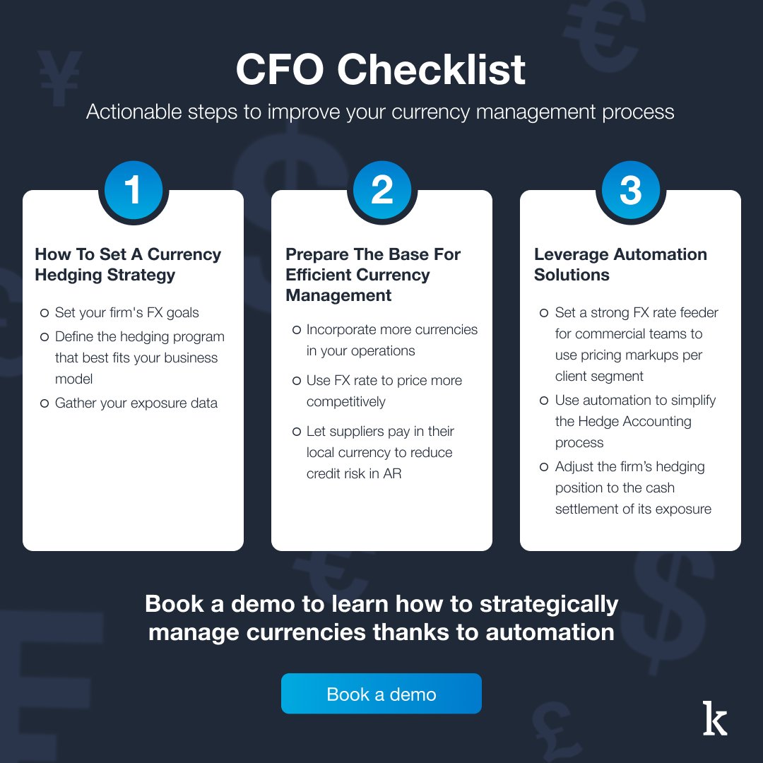 📊 Only 1 in 5 treasurers are confident in their FX risk management process. We've created this checklist of actionable steps to improve your hedging strategy and become a more strategic business partner. 

Get in touch to learn how Kantox solutions help: bit.ly/3YrGG1S