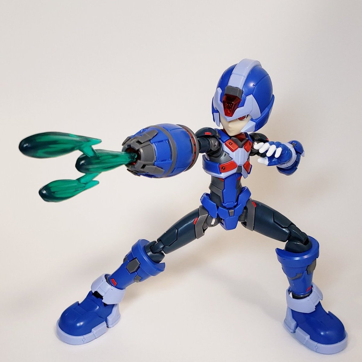 御模道 プラモデル ロックマンゼロ コピーエックス 一部スミ入れ