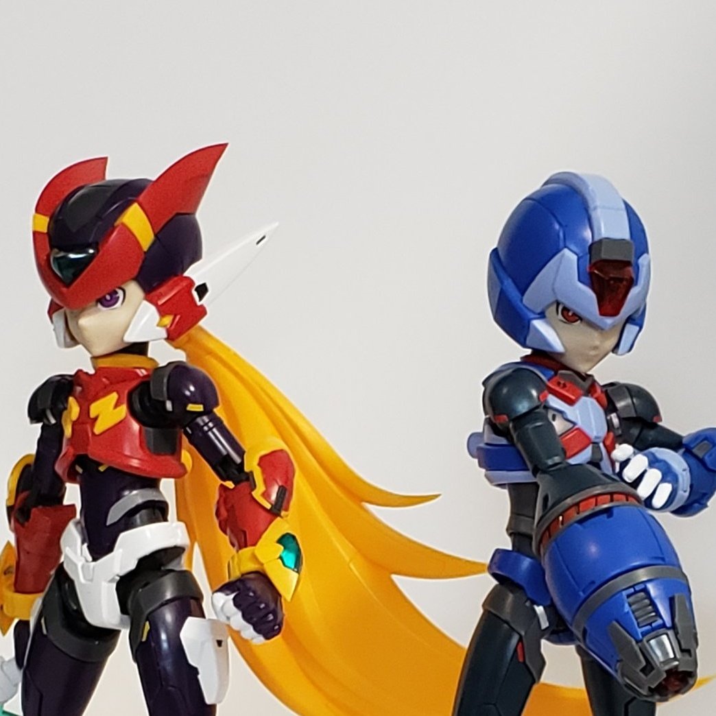 御模道 プラモデル ロックマンゼロ コピーエックス 一部スミ入れ