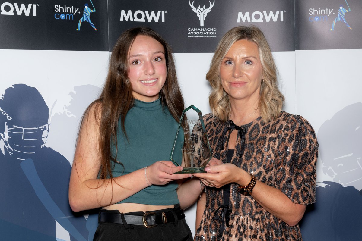 👏Congratulations to Rona Stewart of Badenoch Ladies for winning the WCA Div 2 Coach of the Year award at the annual Mowi Awards!