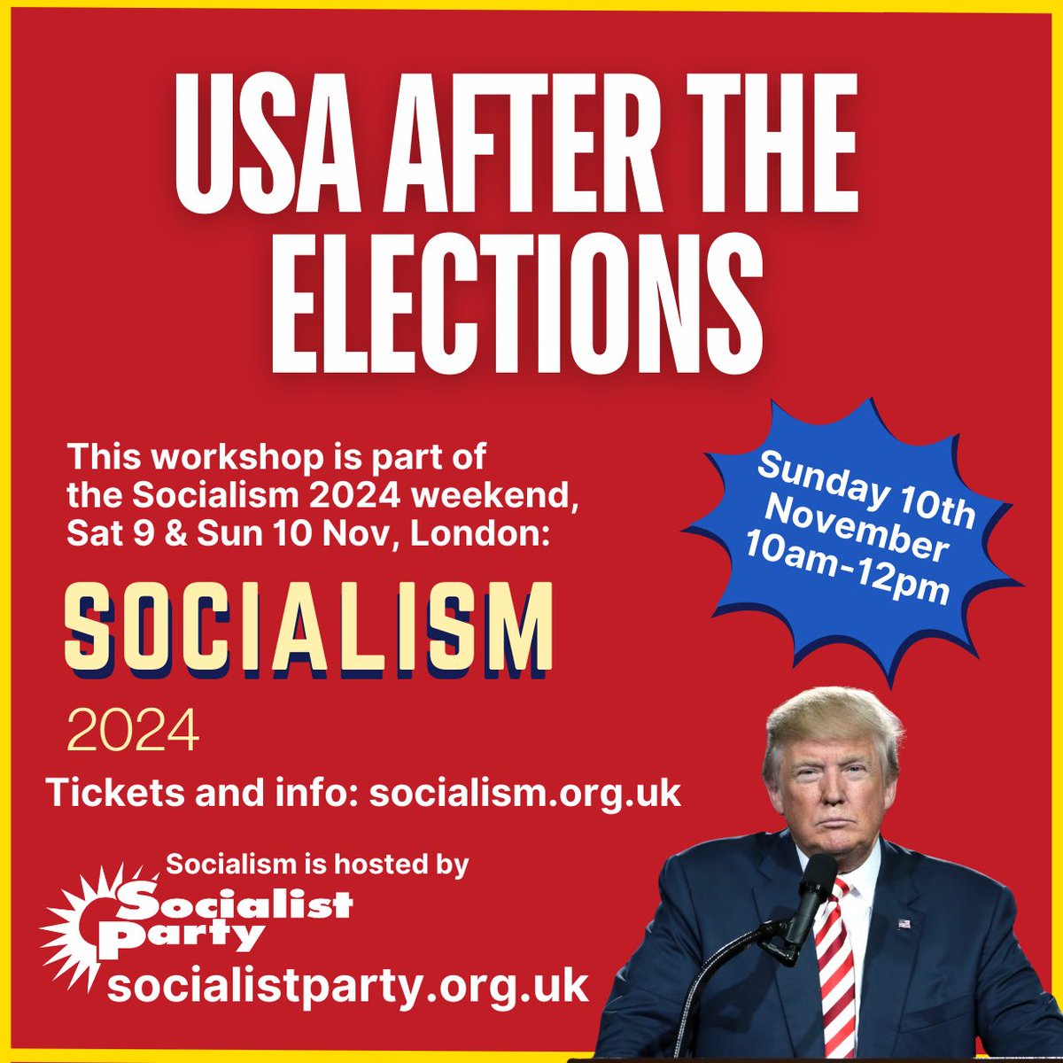 Come and discuss how to build the fight back against right wing populism at: 

- SOCIALISM 2024
Sat 9 Nov - Sun 10 Nov
- Institute of Education, London WC1H 0AL

Here is the website where you can see the brochure and book your tickets: socialism.org.uk
