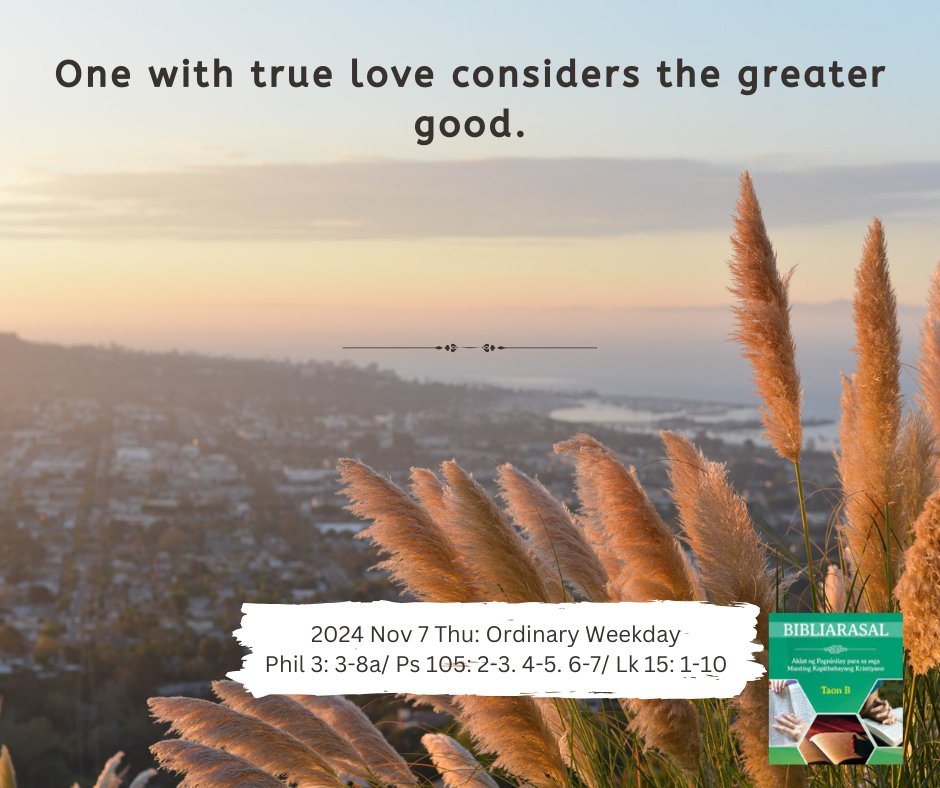 LitoJopson's tweet photo. God is the greater good.
#bibliarasal, #gospel, #homily, #homilyguide, #inspiration, #bible, #catholic, #liturgy, #mass https://t.co/3XUZ8u0YWr