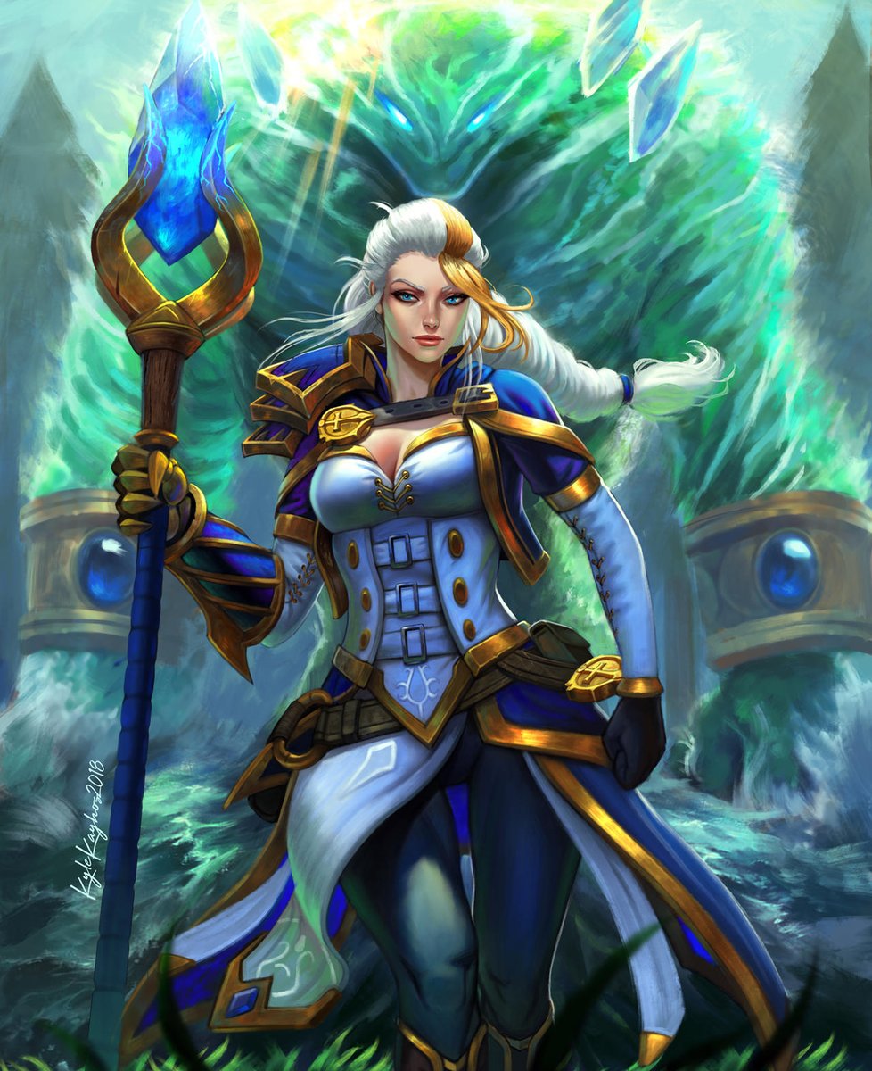 KylePunkArt's tweet photo. Jaina Proudmoore https://t.co/ox4VsEfEcF