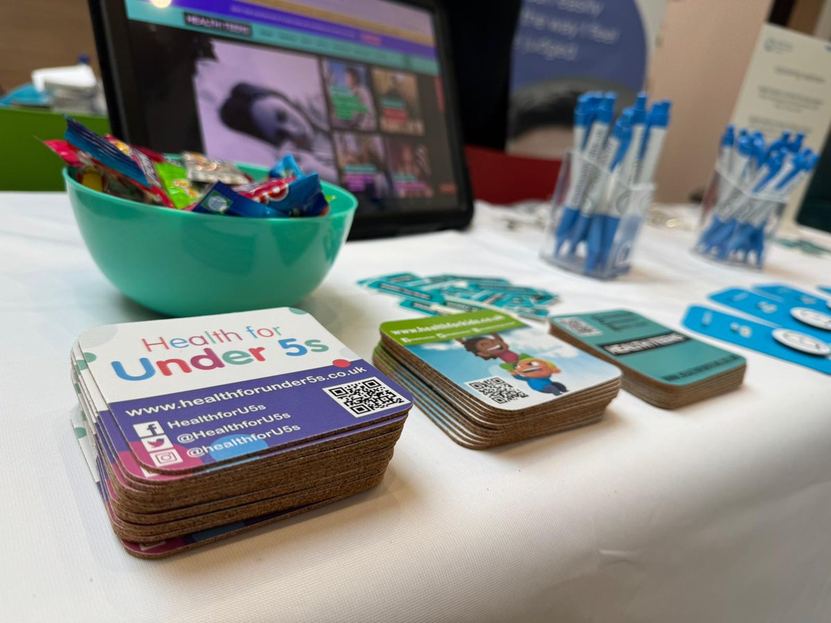 ChatHealthNHS's tweet photo. We're all set up and ready to go at #SAPHNA24 🙌
The lovely Laura & Julie are ready to answer all of your questions!
#ChatHealthNHS #HealthForTeens #healthforkids #HealthformsNHS @SAPHNAteam https://t.co/H4dS4M0rz7