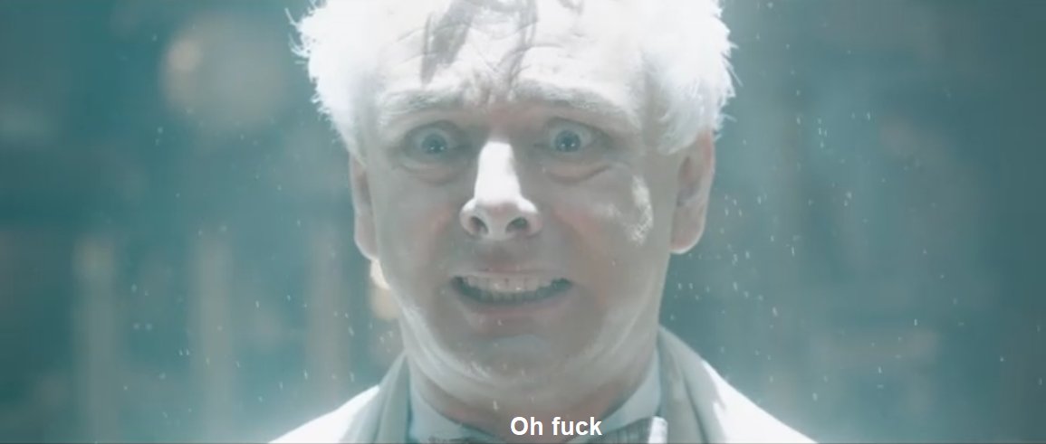 out of context good omens tweet media