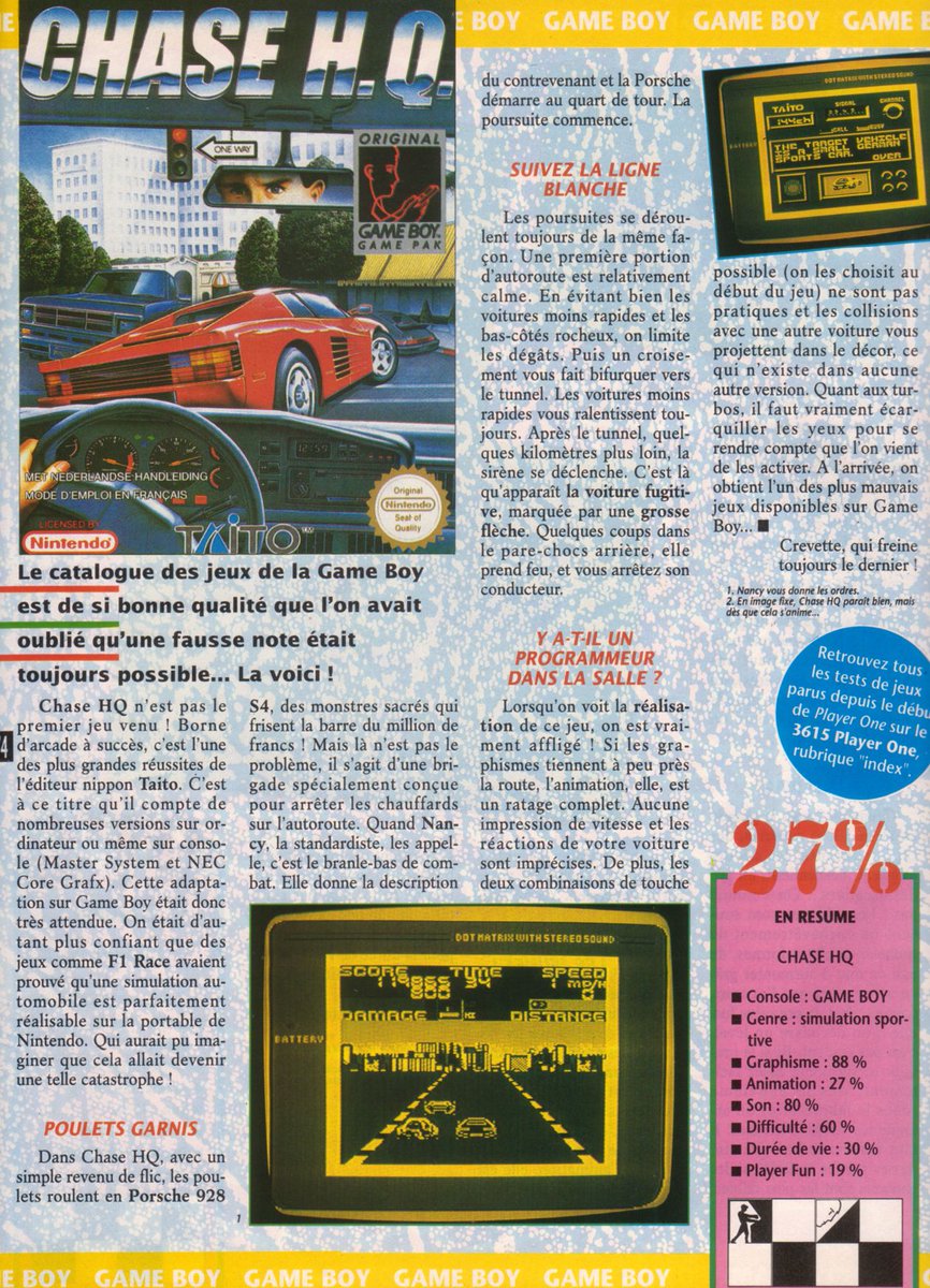 AllmightoFranky's tweet photo. On termine pour aujourd'hui avec 3 tests #GameBoy,j'ai nommé,#ChaseHq,#PaperBoy et #Boxxle!Et sur #Megadrive ce jeu dégueulasse,#DarkCastle,le JDG se souvient!!!! A demain pour la suite du mag!! 5/5 https://t.co/k15XjoBvuq