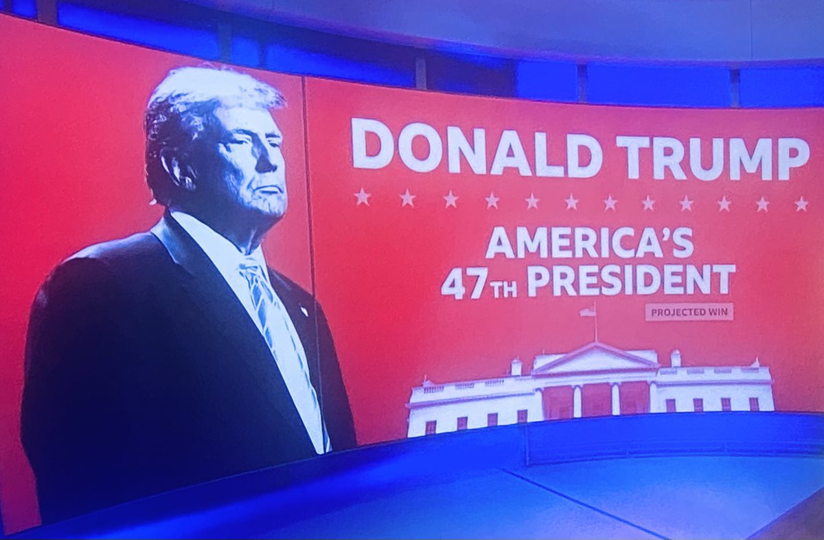 Breaking!
Donald Trump wins the US elections and becomes the 47th President of the United States.